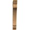 Ekena Millwork Legacy Traditional Smooth Bracket, Western Red Cedar, 5 1/2"W x 36"D x 44"H BKT06X36X44LEC01SWR - alternate 2